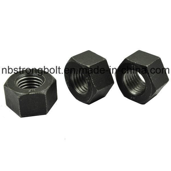Gr. 2h Heavy Hex Nut with Black Oxid