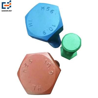 7h Hex Bolt M56 Bolt and Nut Class 10.9 Teflons Bolts