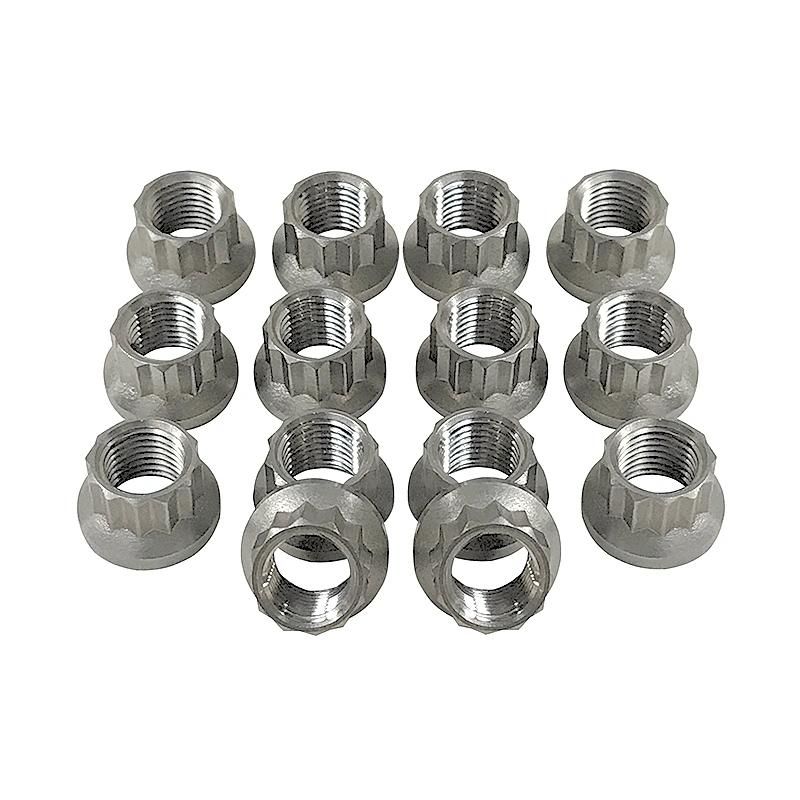 Fastener Factory Wholesale Stainless Steel 12 Point Flange Nut