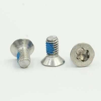 DIN7981ISO9001: 2008 Flat Phillips Hex Head M3 Nylon Lock Patch Machine Screws