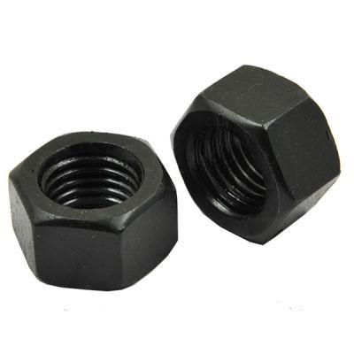 Gr. 2h Heavy Hex Nut with Black Oxid More Than 10 Years Produce Expricence Factory