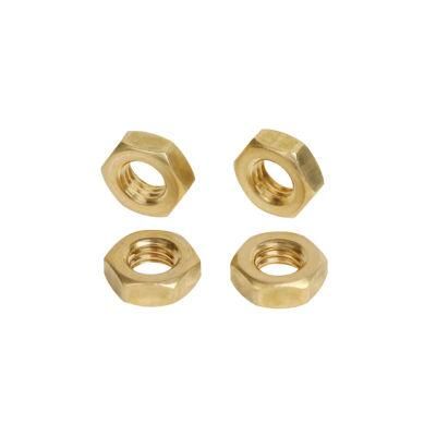 Brass Hex Bolt DIN933 with Hex Nut DIN934 and Washer