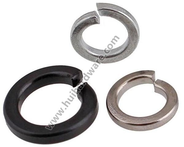 DIN127 Spring Lock Washer with Zinc Plated and Black/ Plain