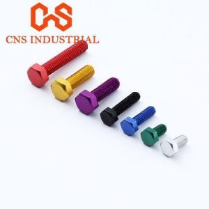 Colorful Hex Bolt, DIN933 931. Grade 5