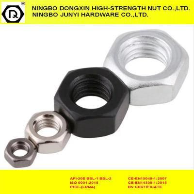 Zinc Plated Fastener DIN934 Hex Nuts with Class 6/8/10/12