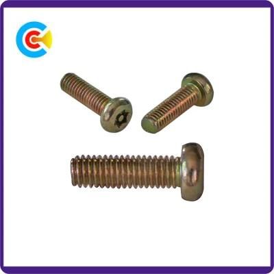 DIN/ANSI/BS/JIS Carbon-Steel/Stainless-Steel 4.8/8.8/10.9/Galvanized Six-Lobe with Studs Screw