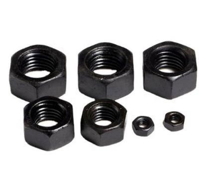 Black - Grade 8s/10s - M27 - A563m/F10/10s/F8/As1252 - Nut - Carbon Steel - Swrch35K/45#