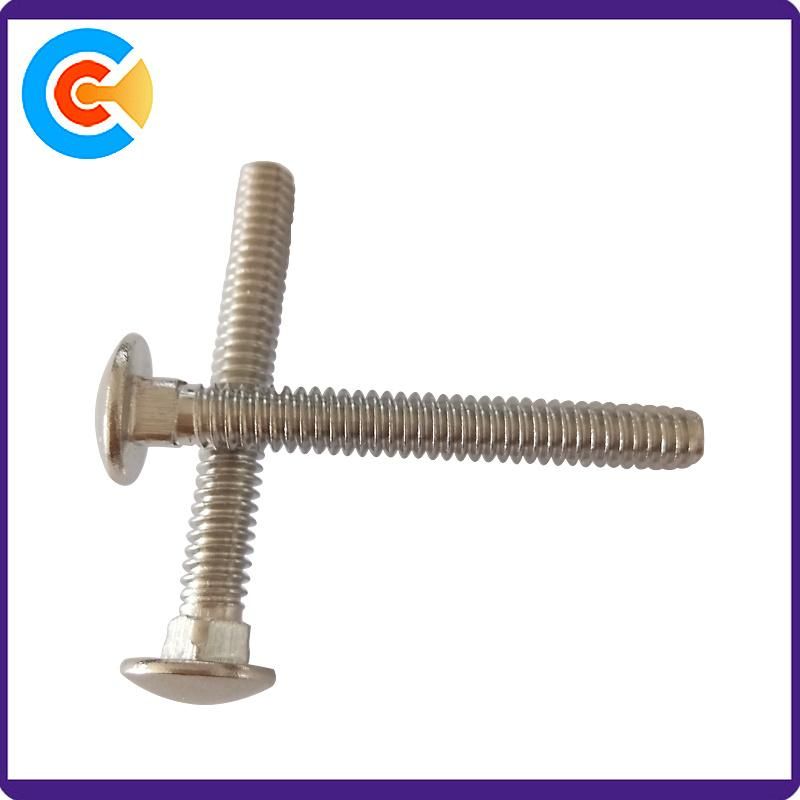 Carbon Steel 4.8/8.8/10.9 Grade Rourd Head Square Neck Screw