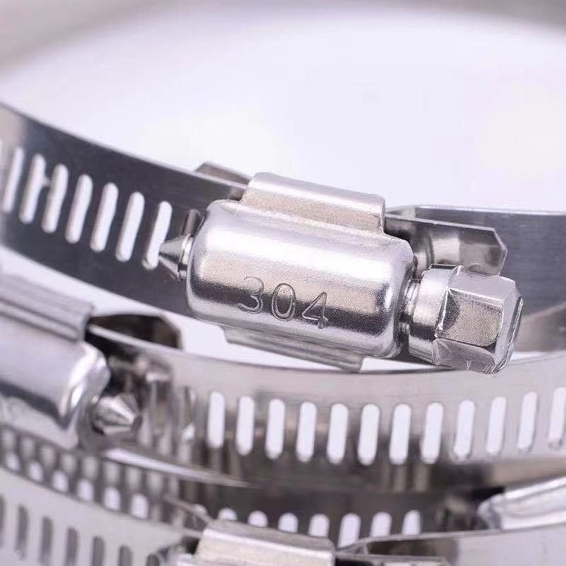 American USA Standard Stainless Steel Worm Drive Hose Clamp