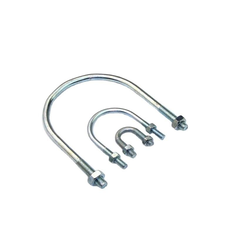 U Bolt U Type Bolt Round Bolt Carbon Steel Zinc Plated Galvanized
