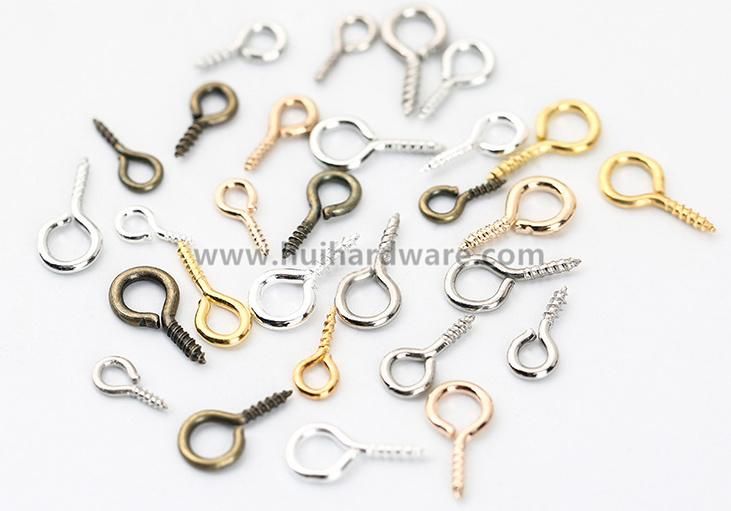 Blue Zinc Plating Hook Eye Bolt Wood Screw