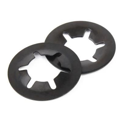 Spring Steel Retaining Washers for Shaft, Internal Tooth Rings Starlock Washers, Push on Quick Lock Shaft Clips, Bearing Clip