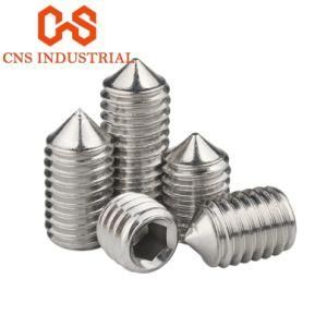 Factory Wholesale SS304 SS316 A2-70 A4-70 DIN914 Socket Set Screws