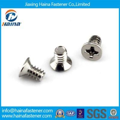High Quality Raised Countersunk Crossed Micro Metric Screws