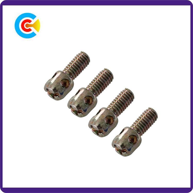 Stainless Steel Cylindrical Head Cross Seal Screws for Instrument/Aviation/Customs