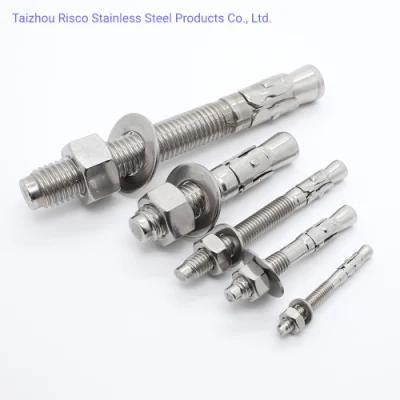Stainless Steel SS304/316 Full Size High Quality Wedge Anchor