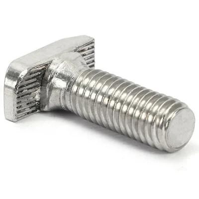 Stainless Steel 2205 1.4462 M6 M8 M10 High Tensile Custom Made Square Head T Bolt