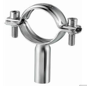 Stainless Steel 304/316L Sanitary Pipe Holder with Tube