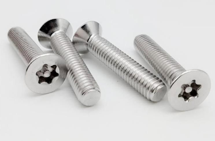 GB/T2673 304 Hexalobular Socket Countersunk Head Screws
