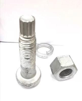 HDG/Dacromet Grade 10.9s M16 GB/T3632 Tension Control Bolt Carbon Steel Ml20mntib