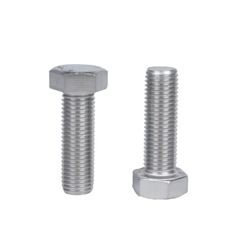 Hexagon Bolt, Hex Head Bolt, Hex Cap Screw, 304 Stainless Steel Bolts DIN933, Full Thread Bolts