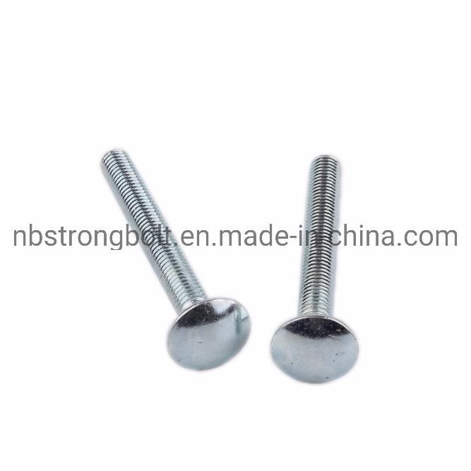 Carriage Bolt with Zinc