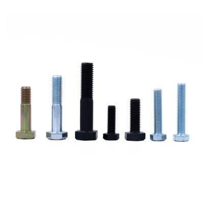 China Wholesale Fastener Hardware Good Price Wholesale DIN 931 DIN 933 Hex Bolts China Supplier Black Hex Bolt