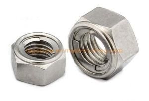 American Standard Stainless Stee Hexagon Metal Insert Lock Nut ANSI/ASME