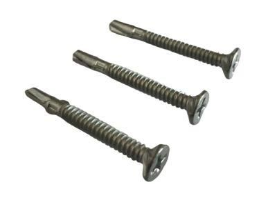 Self Drilling Wing Screws with Ribs