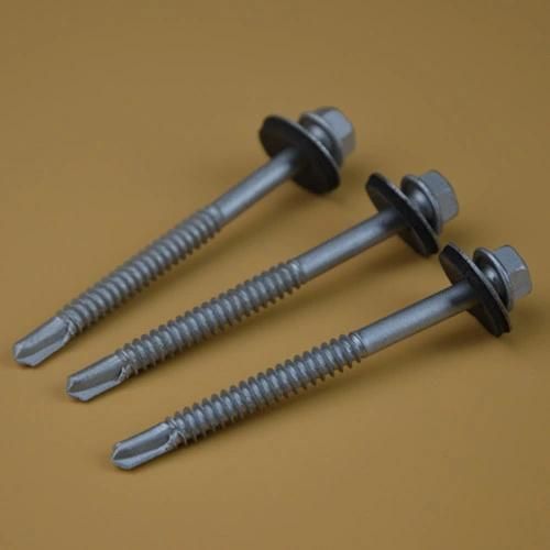 Bi-Meatal Roofing Screw Roofing Bolts Self Drilling Screw 2000 Hours 2000 Cycles