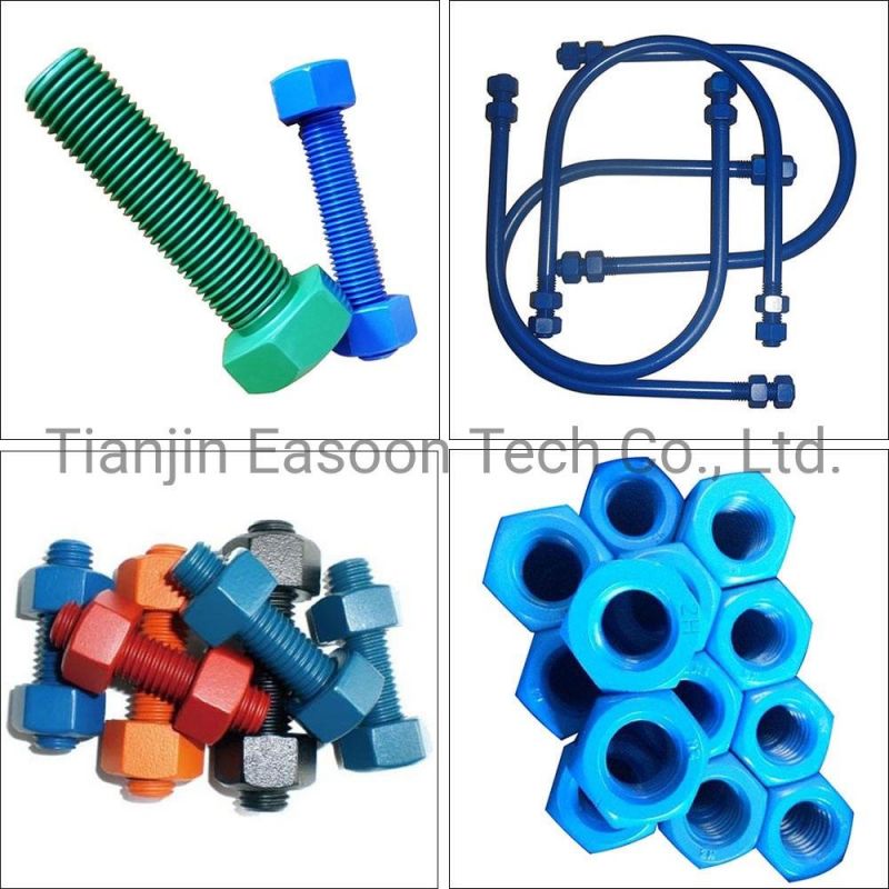 Teflons Threaded Rod ASTM A193 B7/B7m 12 Feet High Strength Fastener