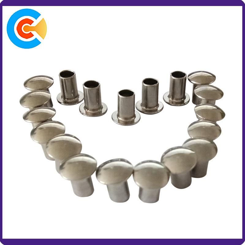 Carbon Steel Nickel Plating Semi-Tubular Step Rivet