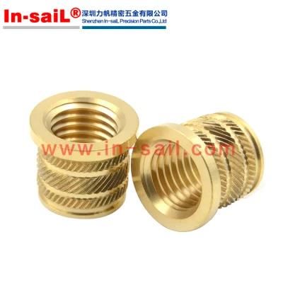 HP Series Press-in Flanged Threaded Inserts Without Heat Equipment