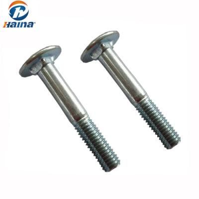 4.8grade/8.8grade Zinc Plated Carriage Bolt DIN603