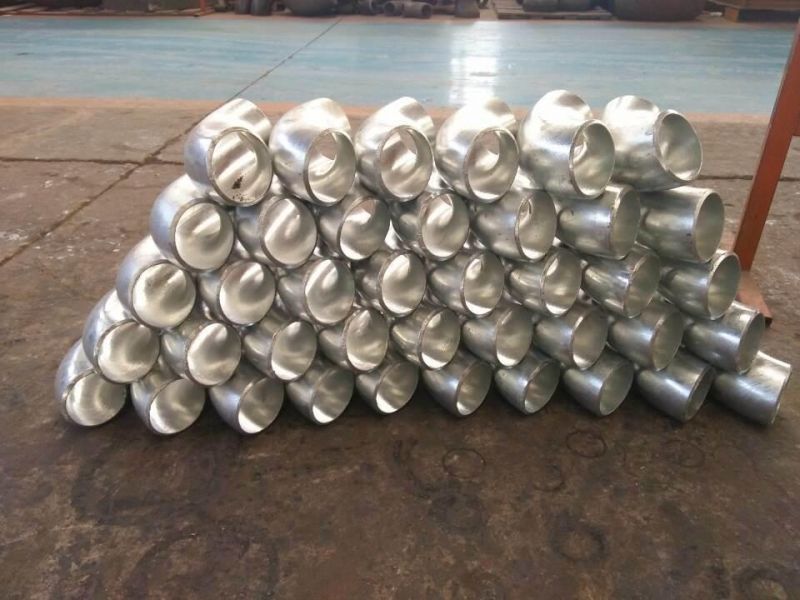 Stainless Steel Seamless 90 Degree Pipe Fittings Butt Welded Elbow