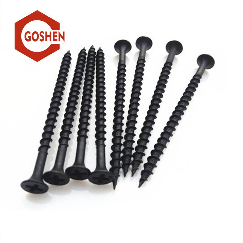8# Carbon Steel Black Phosphating Drywall Screws
