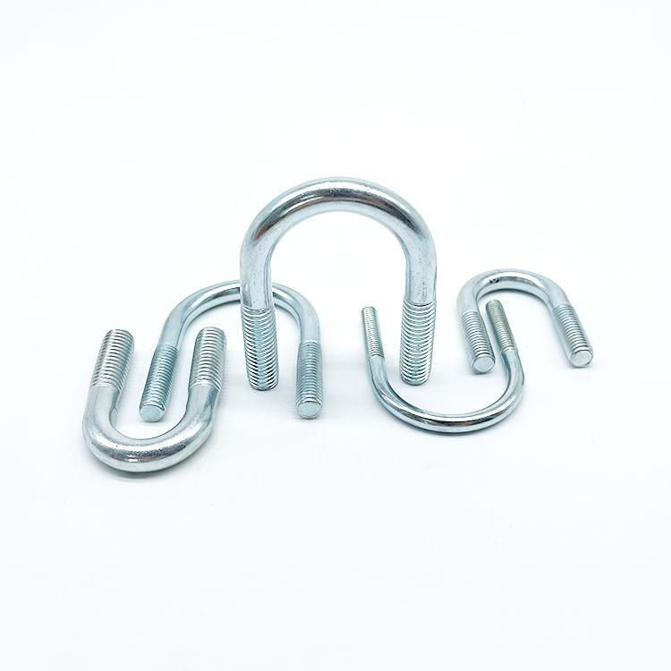 Zinc Plated DIN3570 Bolt Manufacturing Good Quality Ss U Bolt