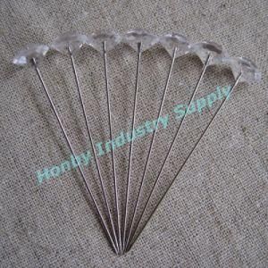 Wholesale 60mm Sparkling Faceted Diamond Clear Crystal Pin