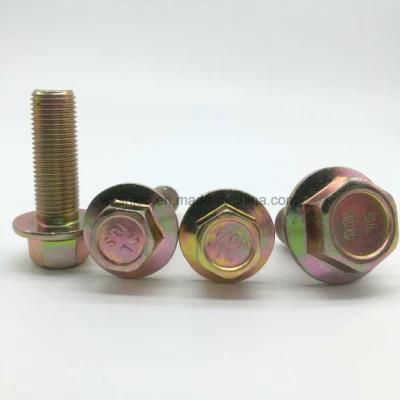 Ppap Level 3 High Strength Hex Flange Bolt Screw Full Thread