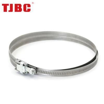 9mm Bandwidth Stainless Steel W2 Quick Release Hose Clamp for Automotive, Ventilation Pipe Fastener Hardware, 25-500mm