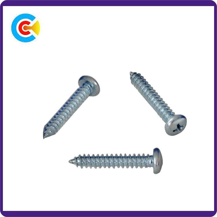 Carbon Steel/4.4/8.8/10.9 Fastener Cross Pan Head Self-Drilling Screws