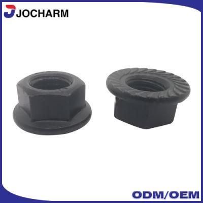 Carbon Steel Black Zinc Plated DIN 6925 Hex Flange Nuts