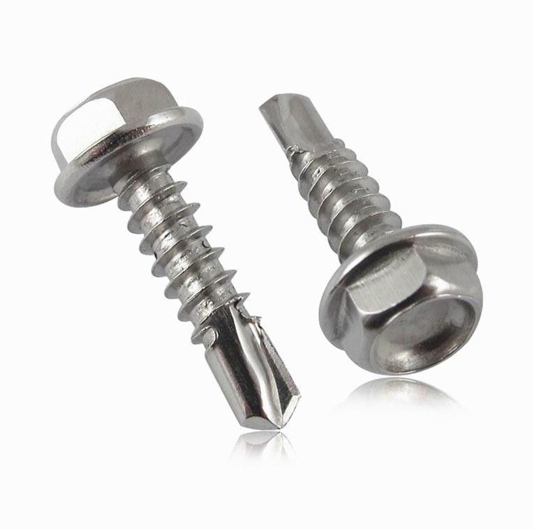 Washer Zinc Plated DIN 7504 Hex Head Self Drilling Screw