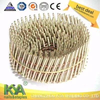 2.1 X 38mm Conical Coil Nails with Blunt Point