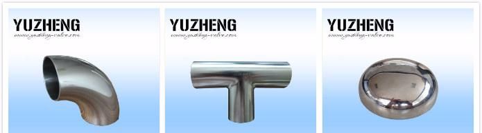 Sanitary Stainless Steel Dn300 SUS304 Tee