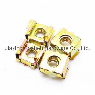 Carbon Steel Grade 8 Yellow Zinc Plated M6 Cage Nuts