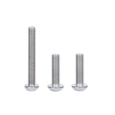 China Factory Best Price Round Head Machine Screw Bolt Stainless Steel 304