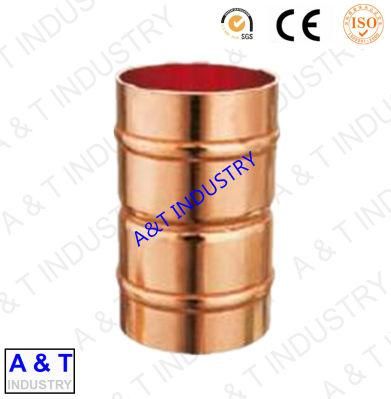Copper Coupling with Stop Rolled Solder Ring