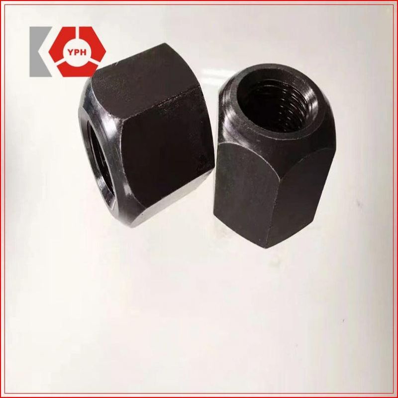 High Quality DIN6334 Hex Nut with Black