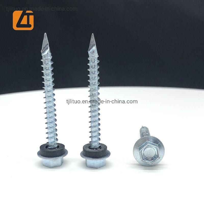 Ruspert Tornillo Autoperforante Pta Espada C/G Spade Point Hex Head Screws